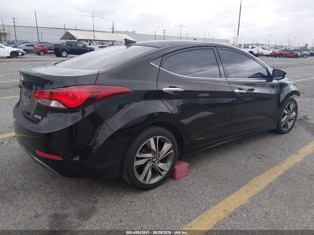 5NPDH4AE6GH782247 2016 HYUNDAI ELANTRA photo no. 4