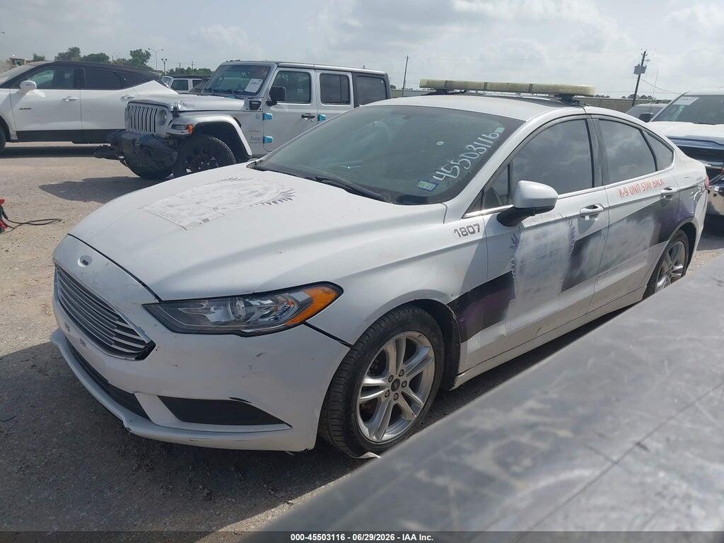 3FA6P0UU2JR180527 2018 FORD FUSION HYBRID photo no. 2