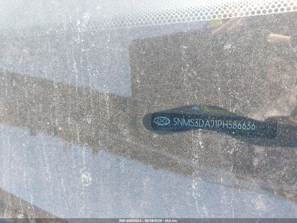 5NMS3DAJ1PH586636 2023 HYUNDAI SANTA FE photo no. 9