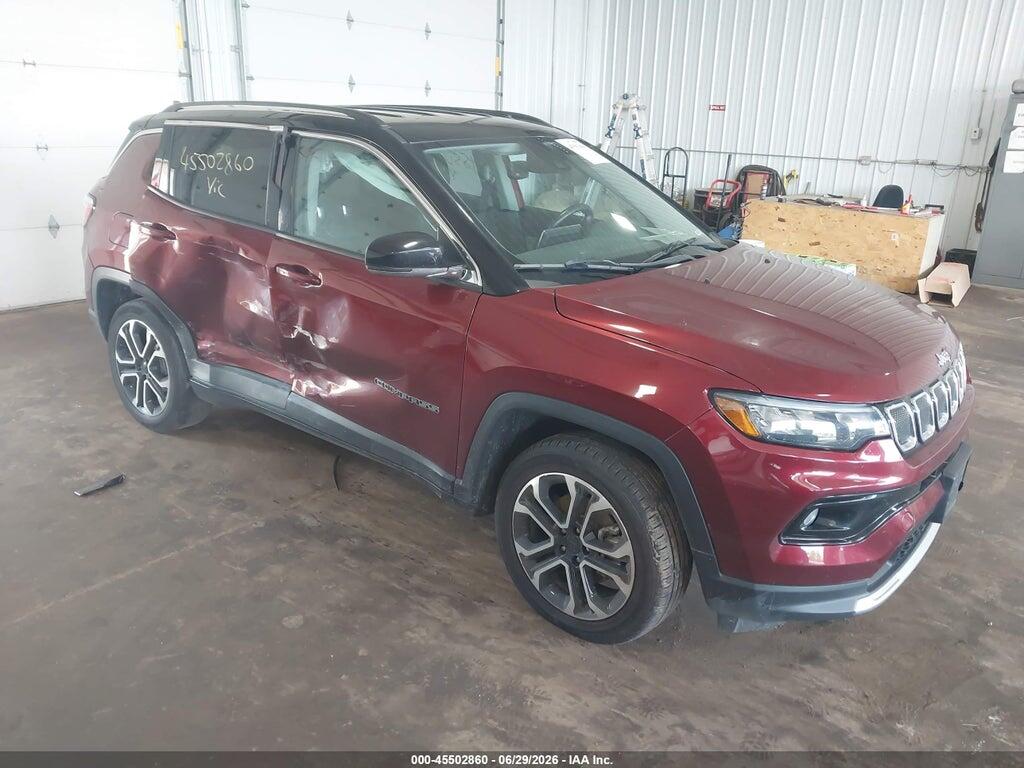 3C4NJDCB9NT186736 2022 JEEP COMPASS photo no. 1
