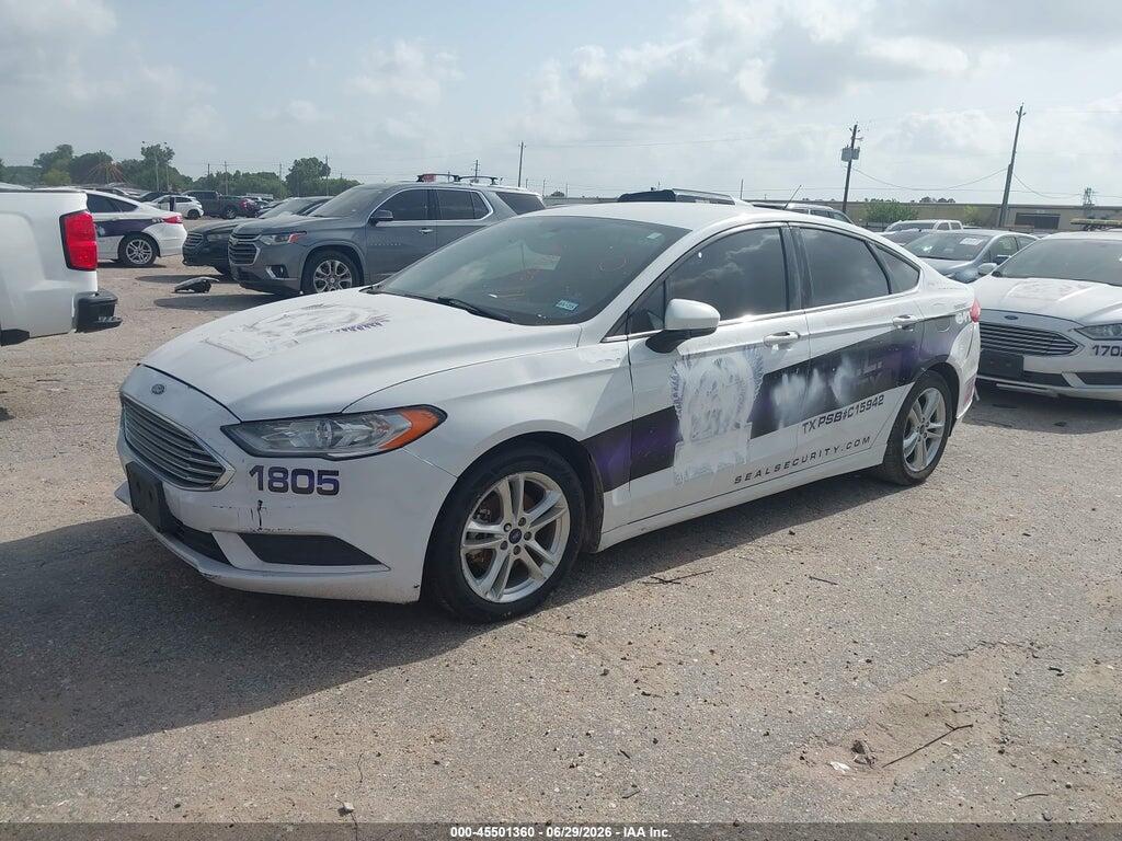3FA6P0UU2JR166790 2018 FORD FUSION HYBRID photo no. 2