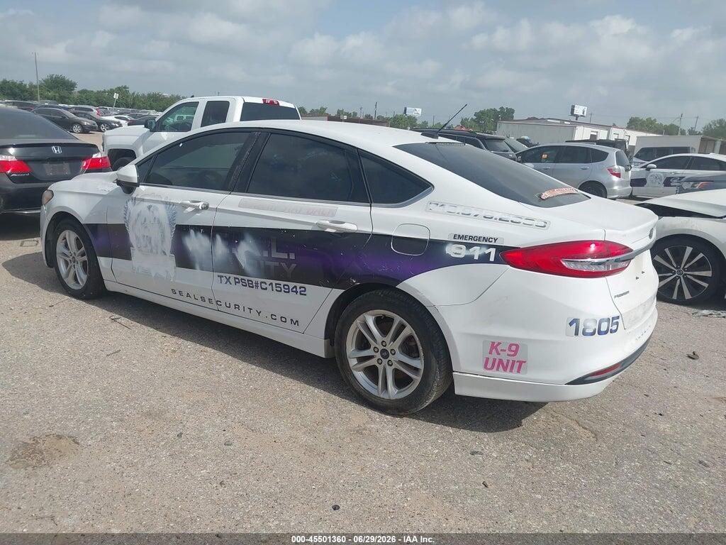 3FA6P0UU2JR166790 2018 FORD FUSION HYBRID photo no. 3
