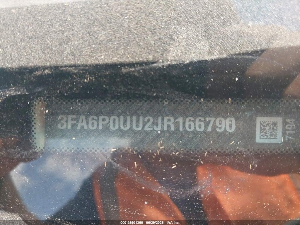 3FA6P0UU2JR166790 2018 FORD FUSION HYBRID photo no. 9