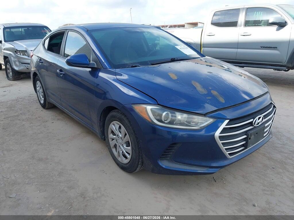 5NPD74LF1HH172556 2017 HYUNDAI ELANTRA photo no. 1