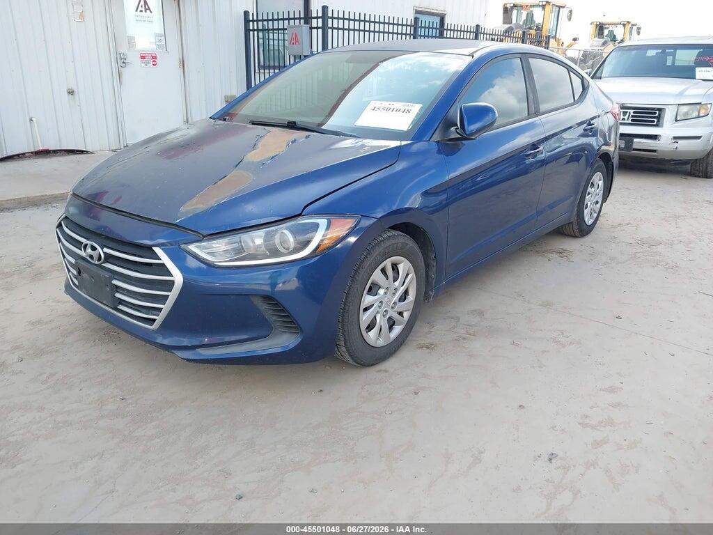 5NPD74LF1HH172556 2017 HYUNDAI ELANTRA photo no. 2
