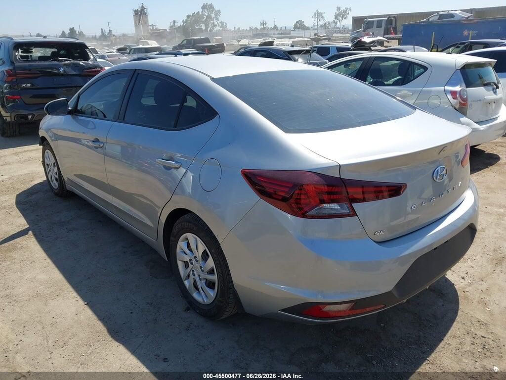 5NPD74LF4LH601763 2020 HYUNDAI ELANTRA photo no. 3