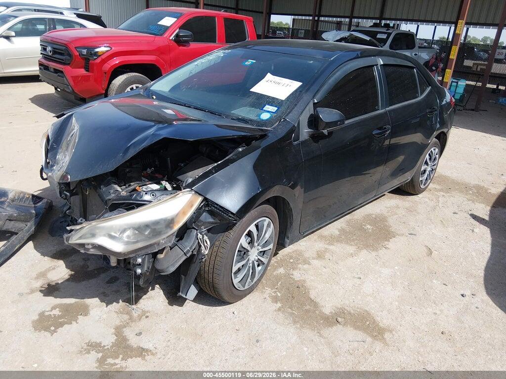 2T1BURHEXGC631890 2016 TOYOTA COROLLA photo no. 2