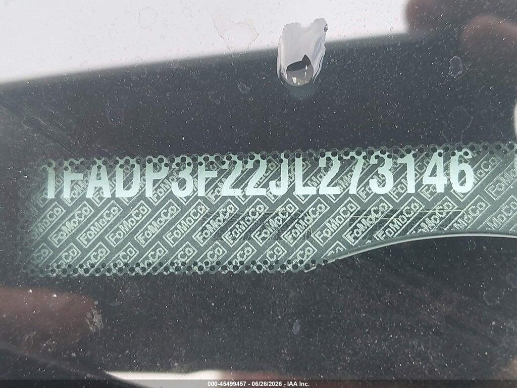 1FADP3F22JL273146 2018 FORD FOCUS photo no. 9