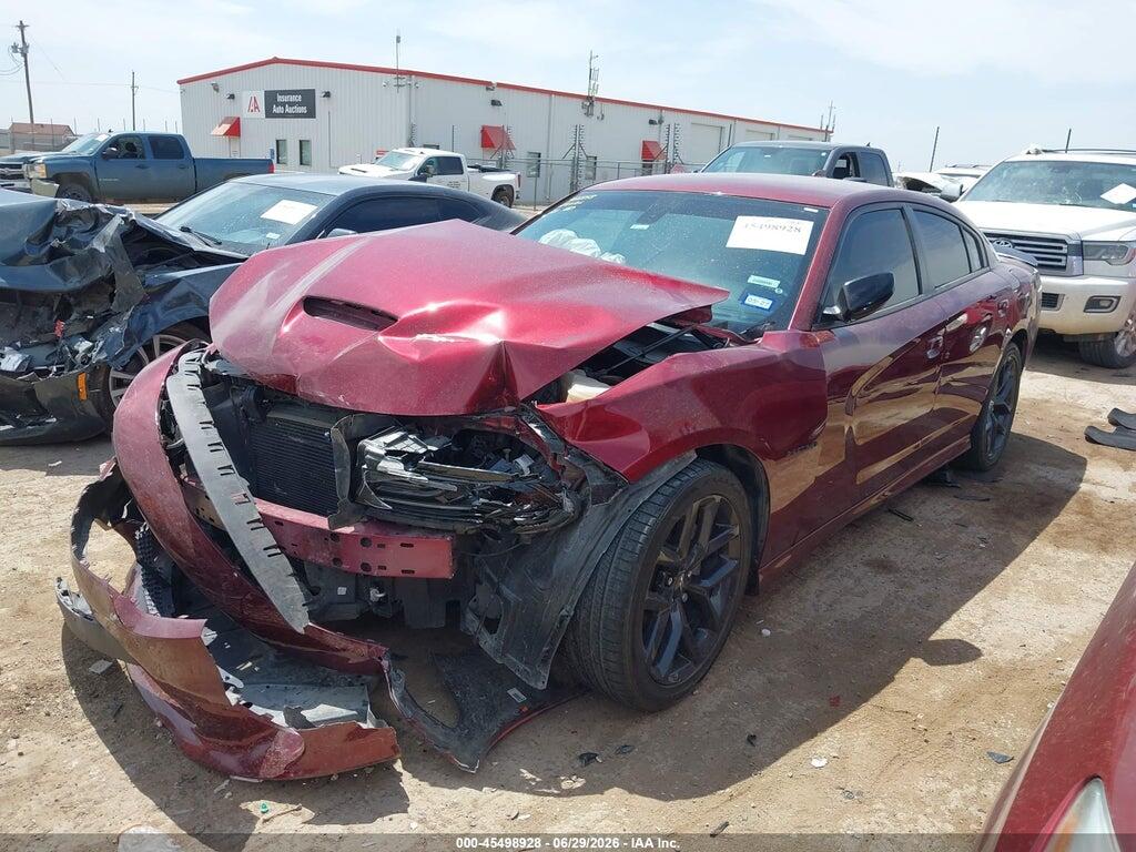 2C3CDXCT8NH261822 2022 DODGE CHARGER photo no. 2