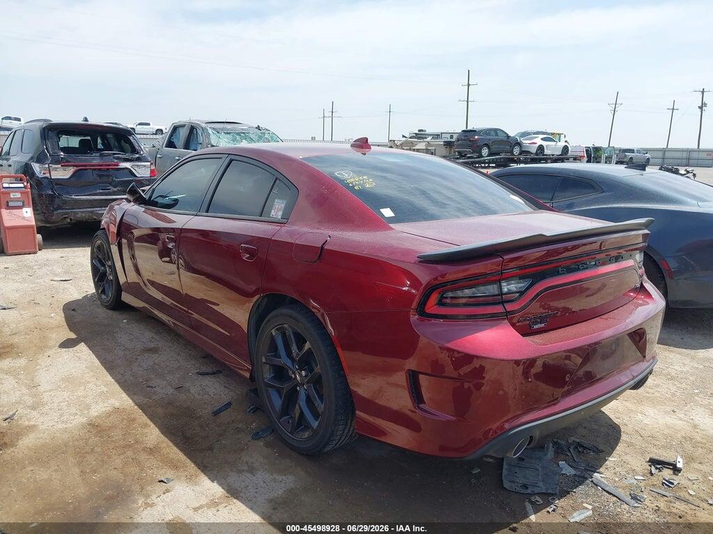2C3CDXCT8NH261822 2022 DODGE CHARGER photo no. 3