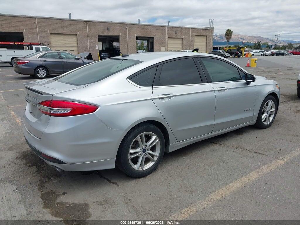 3FA6P0LU4JR247808 2018 FORD FUSION HYBRID photo no. 4