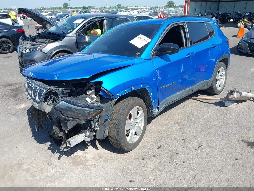 3C4NJDBB5NT128253 2022 JEEP COMPASS photo no. 2