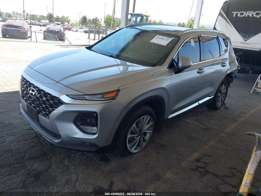 5NMS33AD7LH184828 2020 HYUNDAI SANTA FE photo no. 2