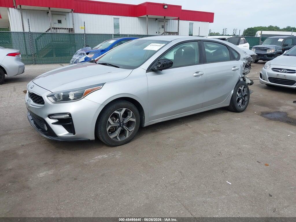 3KPF24AD8KE086620 2019 KIA FORTE photo no. 2