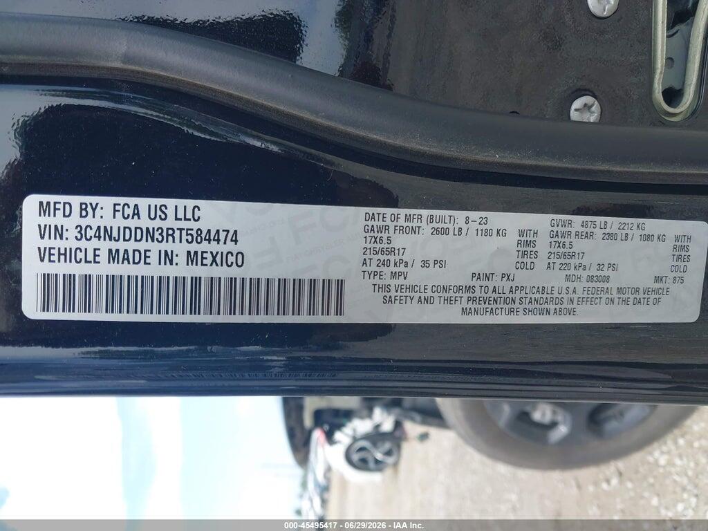 3C4NJDDN3RT584474 2024 JEEP COMPASS photo no. 9