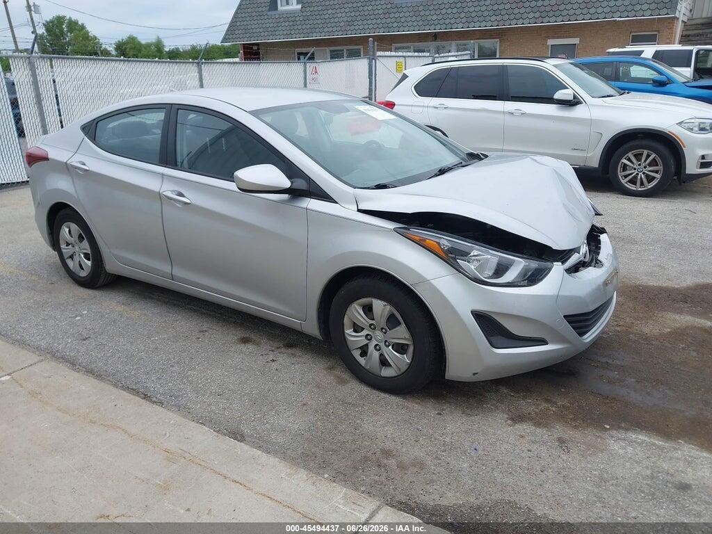 KMHDH4AE1GU583589 2016 HYUNDAI ELANTRA photo no. 1