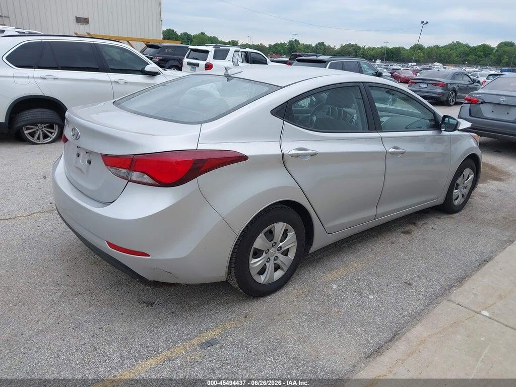 KMHDH4AE1GU583589 2016 HYUNDAI ELANTRA photo no. 4