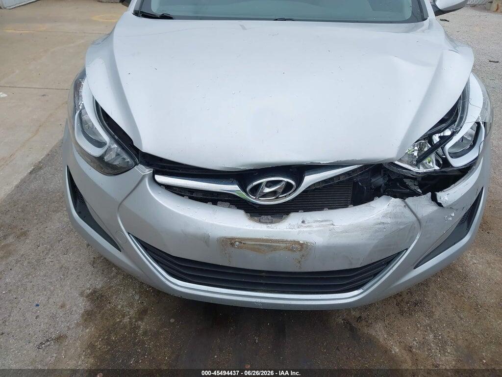 KMHDH4AE1GU583589 2016 HYUNDAI ELANTRA photo no. 6