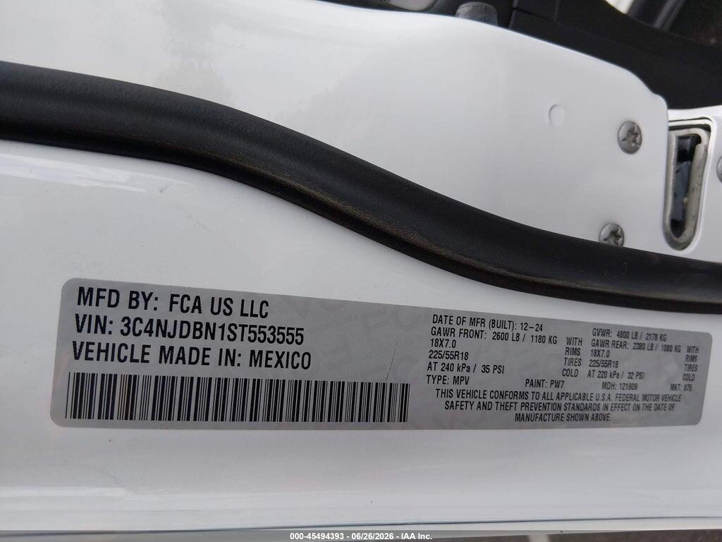 3C4NJDBN1ST553555 2025 JEEP COMPASS photo no. 9