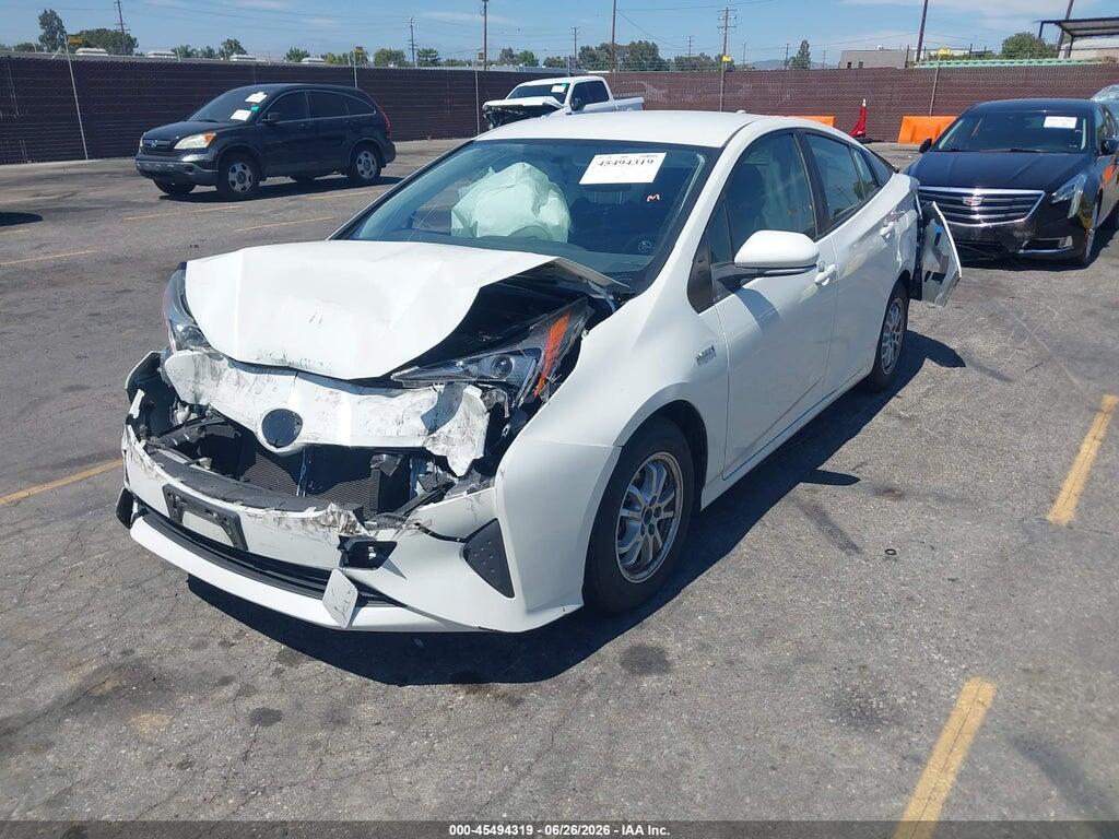 JTDKBRFU3G3023489 2016 TOYOTA PRIUS photo no. 2