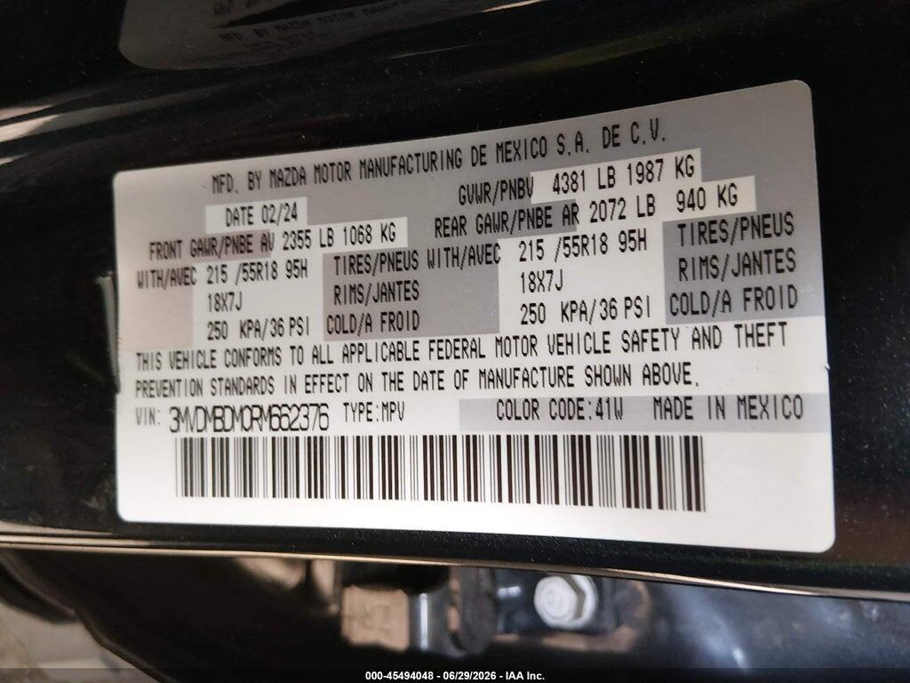 3MVDMBDM0RM662376 2024 MAZDA CX-30 photo no. 9