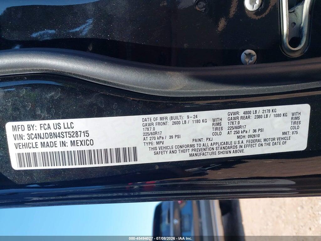 3C4NJDBN4ST528715 2025 JEEP COMPASS photo no. 9