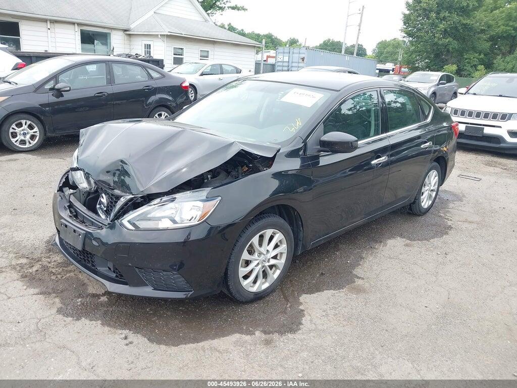 3N1AB7AP3JY277657 2018 NISSAN SENTRA photo no. 2