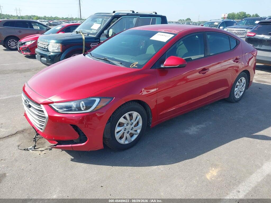 5NPD74LF2HH079884 2017 HYUNDAI ELANTRA photo no. 2