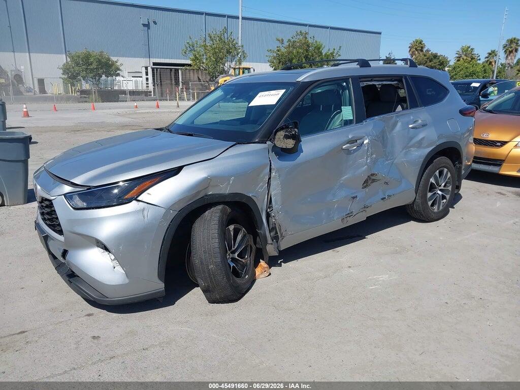 5TDKBRCH7SS661839 2025 TOYOTA HIGHLANDER HYBRID photo no. 2