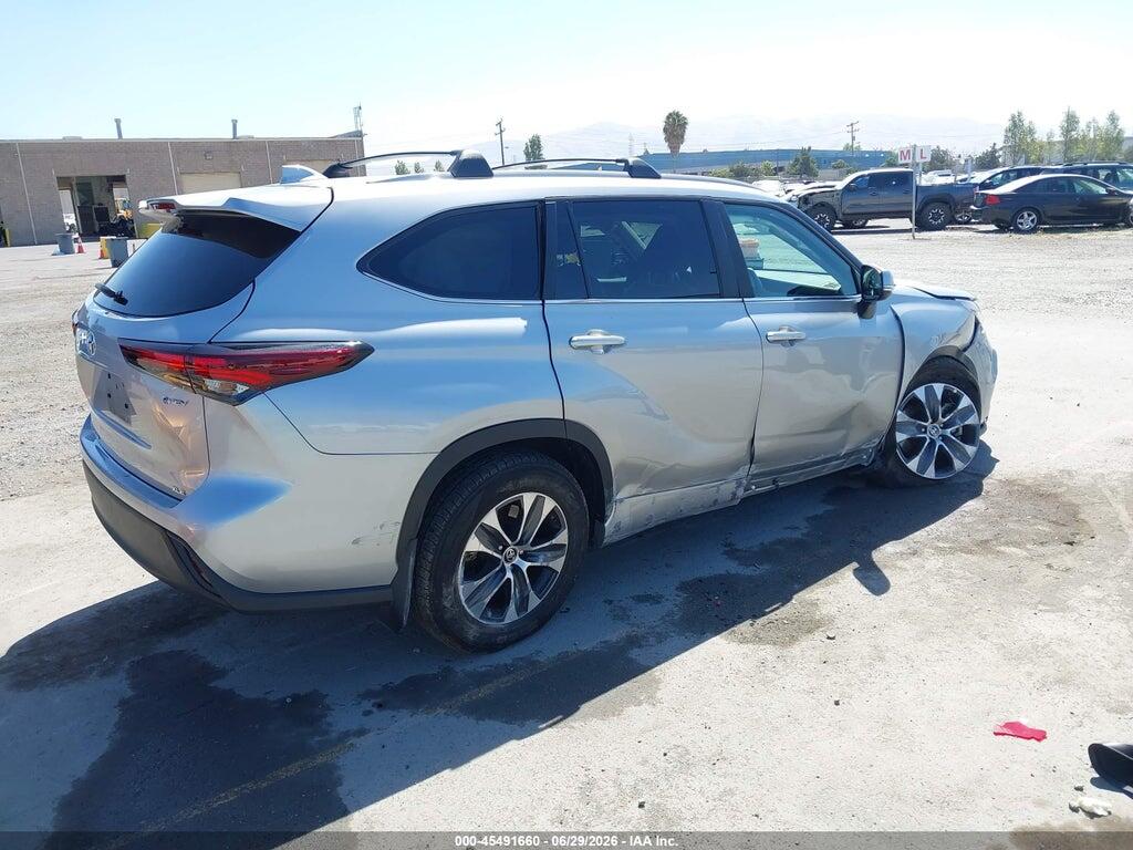5TDKBRCH7SS661839 2025 TOYOTA HIGHLANDER HYBRID photo no. 4