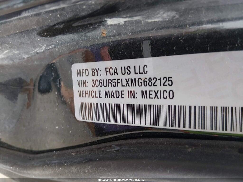 3C6UR5FLXMG682125 2021 RAM 2500 photo no. 9