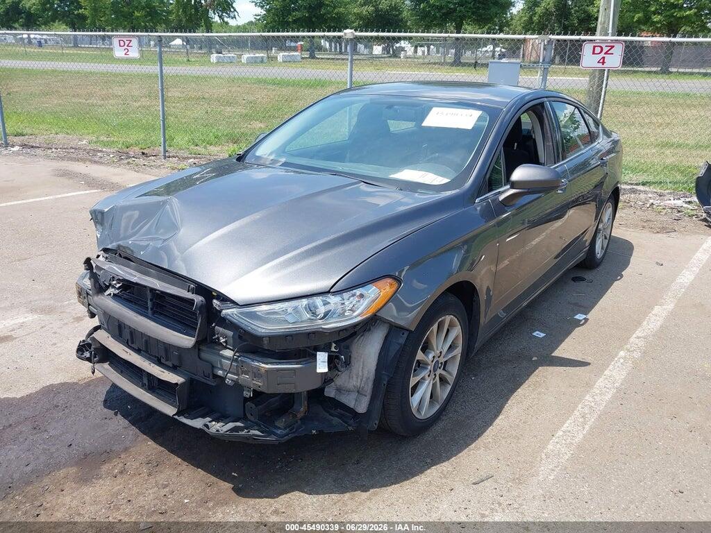 3FA6P0HD1HR390430 2017 FORD FUSION photo no. 2