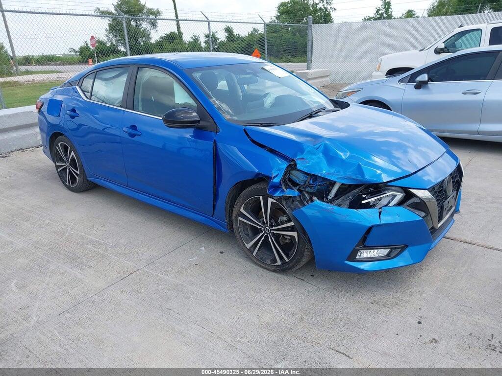 3N1AB8DV9NY321554 2022 NISSAN SENTRA photo no. 1