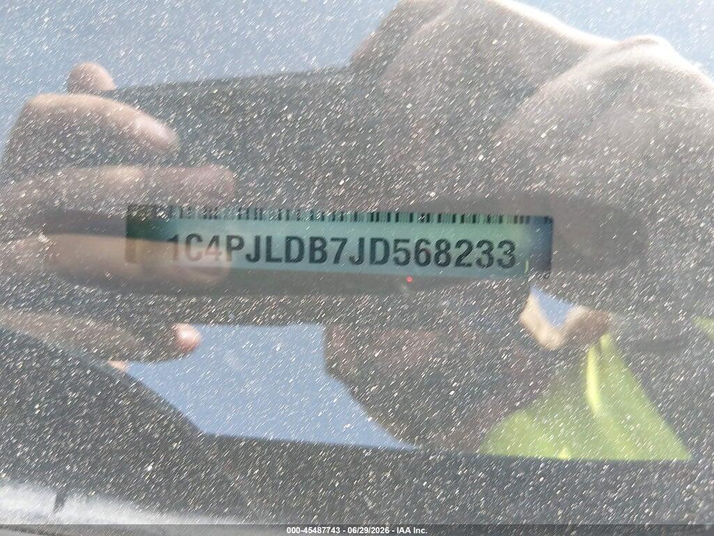 1C4PJLDB7JD568233 2018 JEEP CHEROKEE photo no. 9
