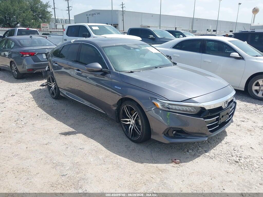1HGCV3F99NA009546 2022 HONDA ACCORD HYBRID photo no. 1