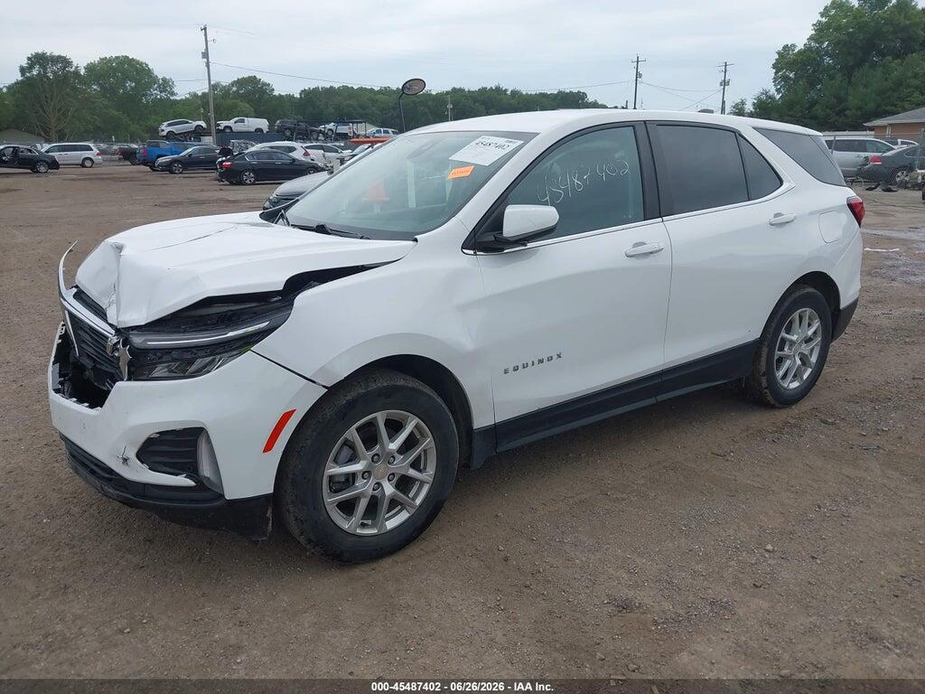 3GNAXKEV5NL140465 2022 CHEVROLET EQUINOX photo no. 2