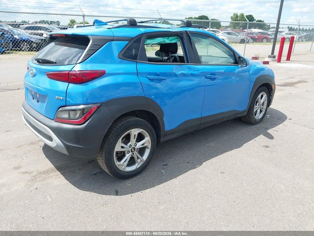 KM8K6CAB3NU805009 2022 HYUNDAI KONA photo no. 4
