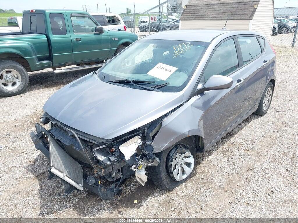 KMHCT5AE2HU319217 2017 HYUNDAI ACCENT photo no. 2