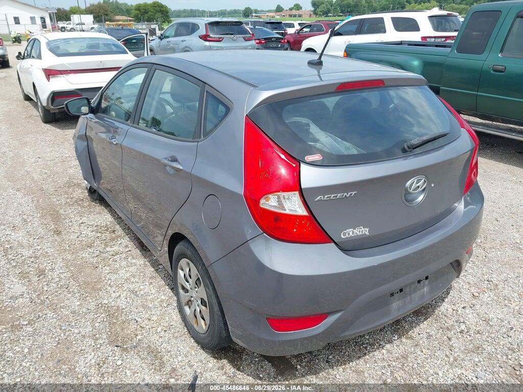 KMHCT5AE2HU319217 2017 HYUNDAI ACCENT photo no. 3