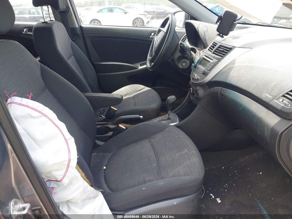 KMHCT5AE2HU319217 2017 HYUNDAI ACCENT photo no. 5