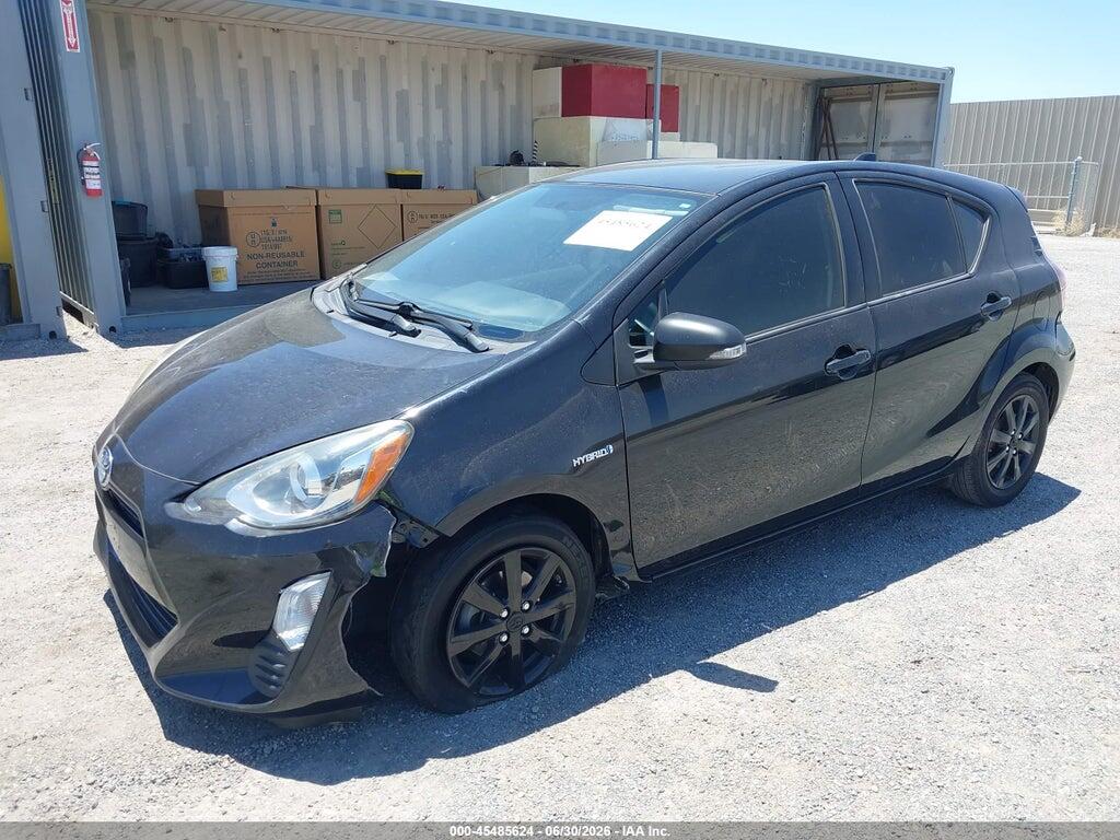 JTDKDTB38G1122082 2016 TOYOTA PRIUS C photo no. 2