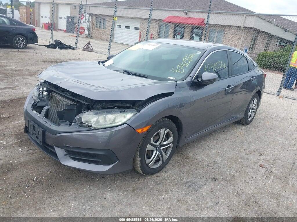 19XFC2F56GE026118 2016 HONDA CIVIC photo no. 2