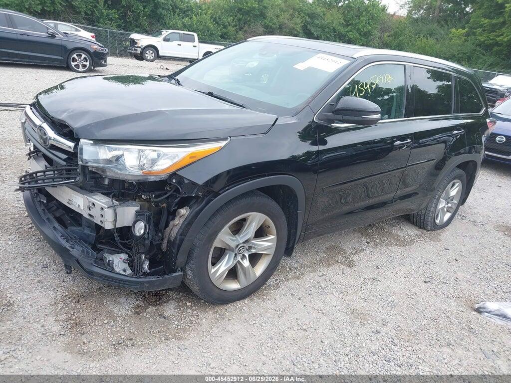 5TDDKRFH3GS333992 2016 TOYOTA HIGHLANDER photo no. 2