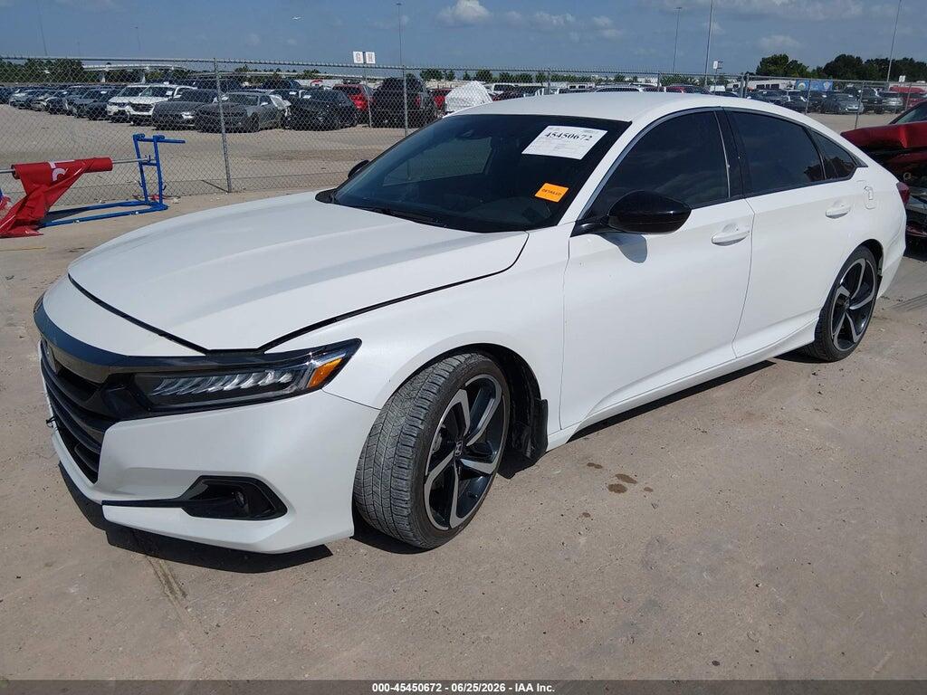 1HGCV1F38NA009540 2022 HONDA ACCORD photo no. 2