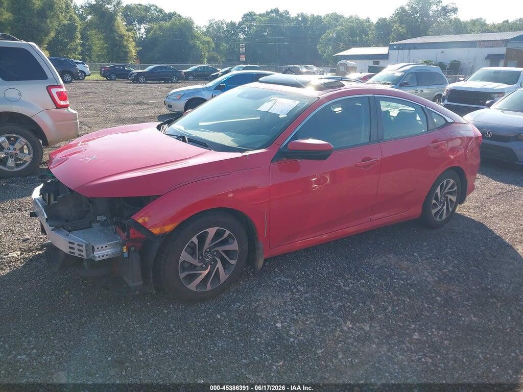 2HGFC2F81GH501271 2016 HONDA CIVIC photo no. 2