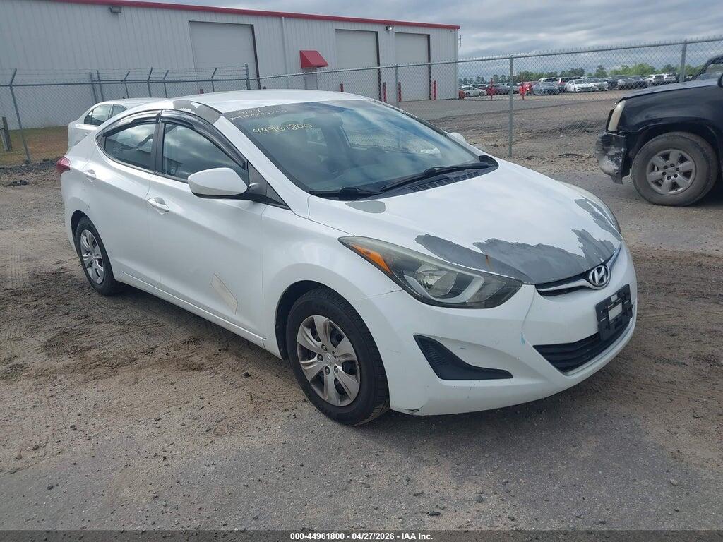 5NPDH4AE1GH784455 2016 HYUNDAI ELANTRA photo no. 1