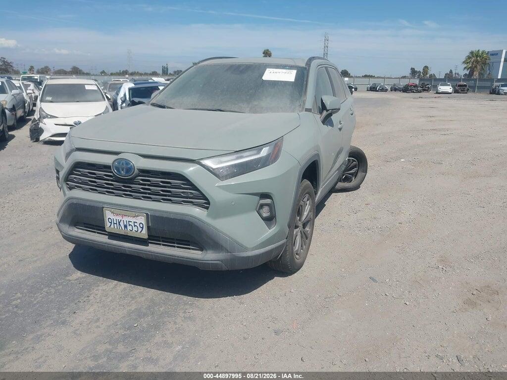 4T3B6RFV9PU129214 2023 TOYOTA RAV4 HYBRID photo no. 2