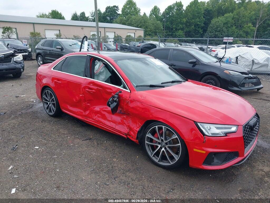 WAUB4AF43KA111472 2019 AUDI S4 photo no. 1