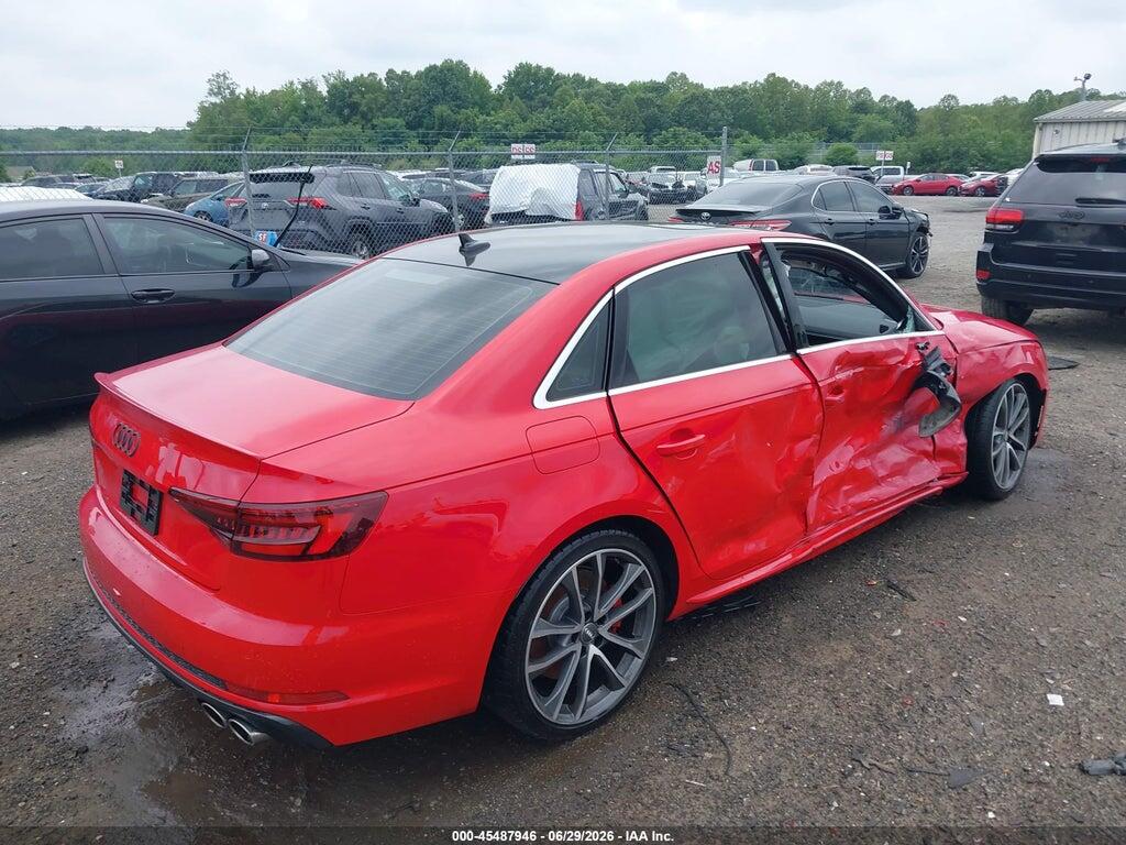 WAUB4AF43KA111472 2019 AUDI S4 photo no. 4