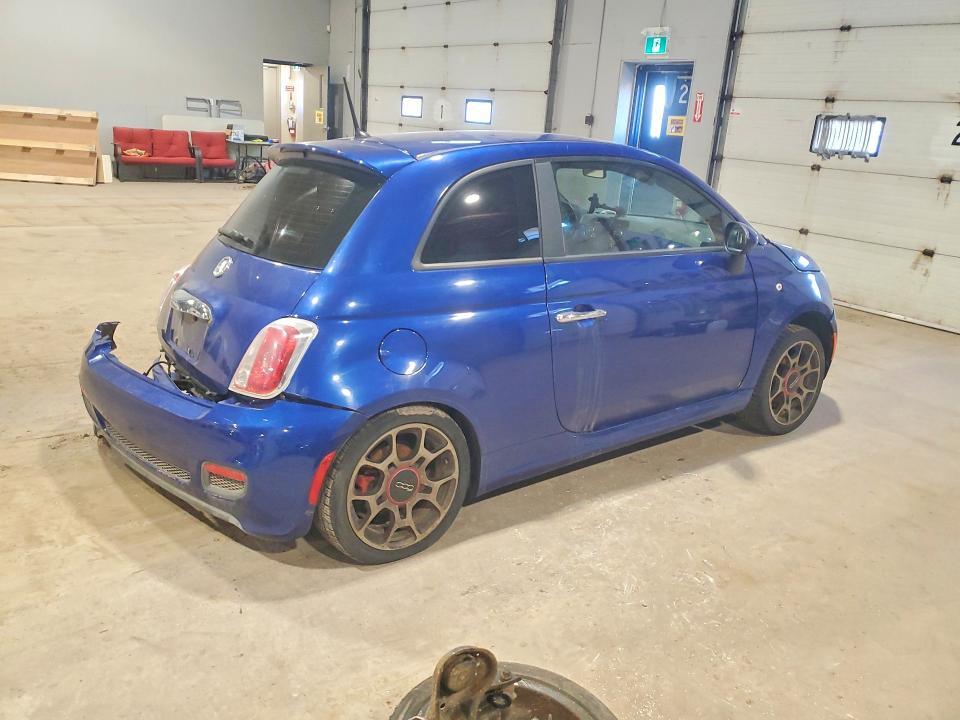 3C3CFFBR9CT113077 2012 FIAT 500 photo no. 3
